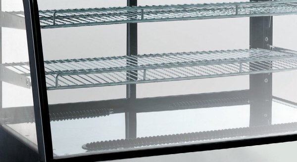 Witryna chłodnicza | cukiernicza | nablatowa  RTW160 | LED | 160l