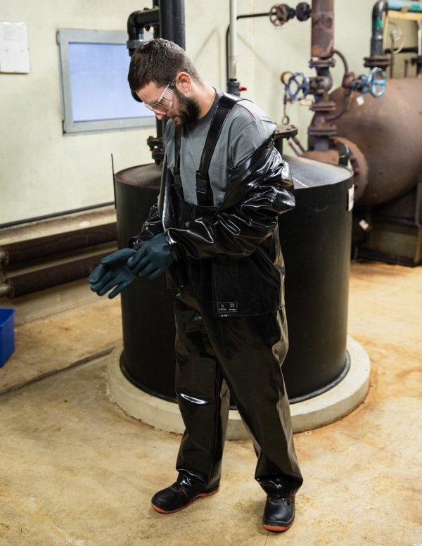 SÄUERLAUGUNG SCHUTZLATZHOSE MODELL 412/B