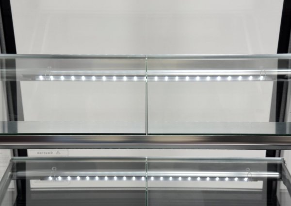 WITRYNA CHŁODNICZA 300L 65x80x144 CZARNA