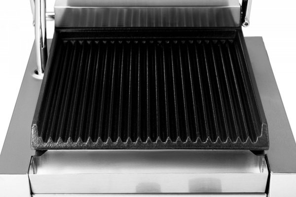 Kontakt grill pojedynczy | ryflowany | Resto Quality | 1,8 kW | RQK811A