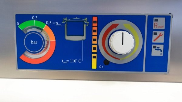 Kocioł warzelny gazowy z grzaniem pośrednim | opcja mieszadła | 14,5 kW | 100 l | 900x900x900 mm | RQLR-102G