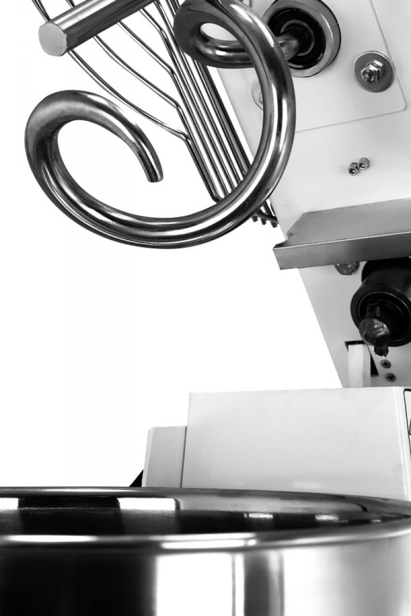 Mikser spiralny RTS 40 TR | podnoszona głowica i wyjmowana dzieża | 41 l | 1,1 kW