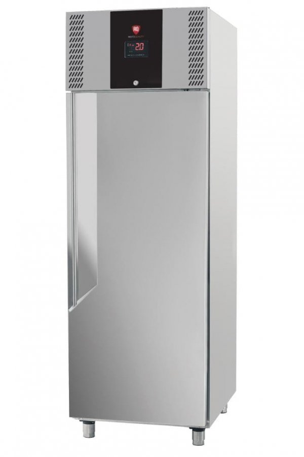 Szafa chłodnicza RQSALC 700 R | GN 2/1 | energooszczędna | stal nierdzewna | drzwi prawe | 700 l | Premium | 693x875x2119 mm