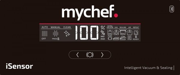 Pakowarka próżniowa komorowa iSENSOR M | nastawna | listwa 405 + 405 mm | pompa BECKER 16 m3/h | 1,7 kW | 475x616x438 mm | TIM6K2E2