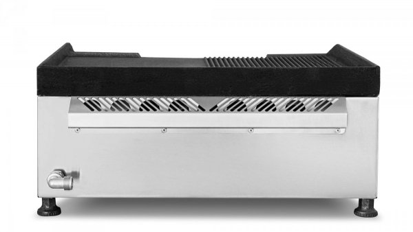 Płyta grillowa gazowa | ryflowano/gładka | 3,2 kW | RQG30953
