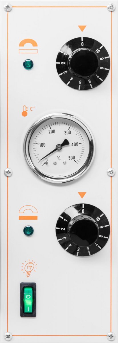 Piec do pizzy dwukomorowy elektryczny | 8x33 | One 44 (Start44)