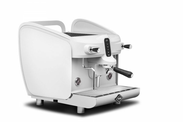 Ekspres kolbowy 1-grupowy | Black Moon 1GR White | kolor biały | 1,8 kW