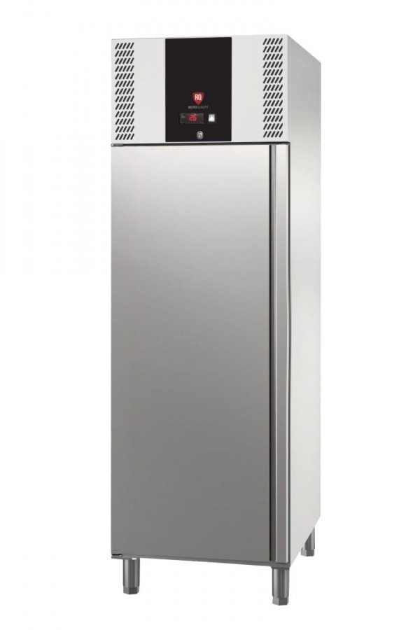 Szafa mroźnicza RQSGLM 700 L | GN 2/1 | stal nierdzewna | drzwi lewe | 700 l | 653x842x2040 mm