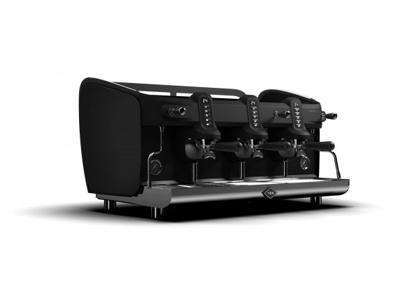 Ekspres kolbowy 3-grupowy | Black Moon 3GR Black | kolor czarny | 5 kW