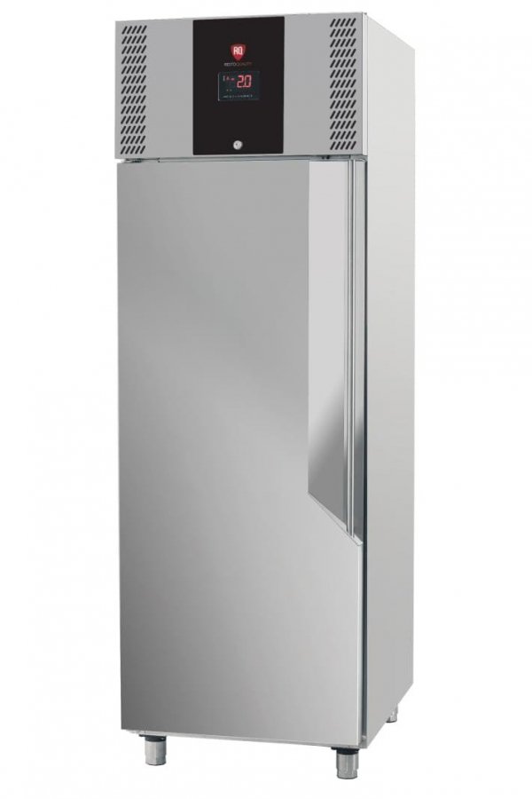 Szafa mroźnicza RQSALM 700 L | GN 2/1 | energooszczędna | stal nierdzewna | drzwi lewe | 700 l | Premium | 693x875x2119 mm