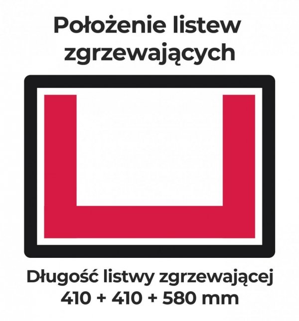 Pakowarka próżniowa komorowa iSENSOR S | wolnostojąca | listwa 410 + 410 + 580 mm | pompa BECKER 20 m3/h | 0,75 kW | 853x537x1032 mm | FSS2KUE2