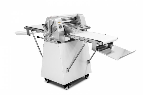 Wałkowarka piekarnicza do ciasta RQSJ-380 | 380 mm | 0,75 kW | 1630x730x1225 mm