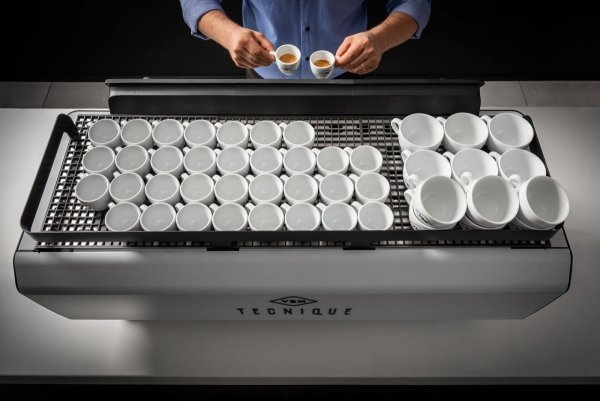 Ekspres kolbowy do kawy Tecnique HX 2GR Black | 2-grupowy