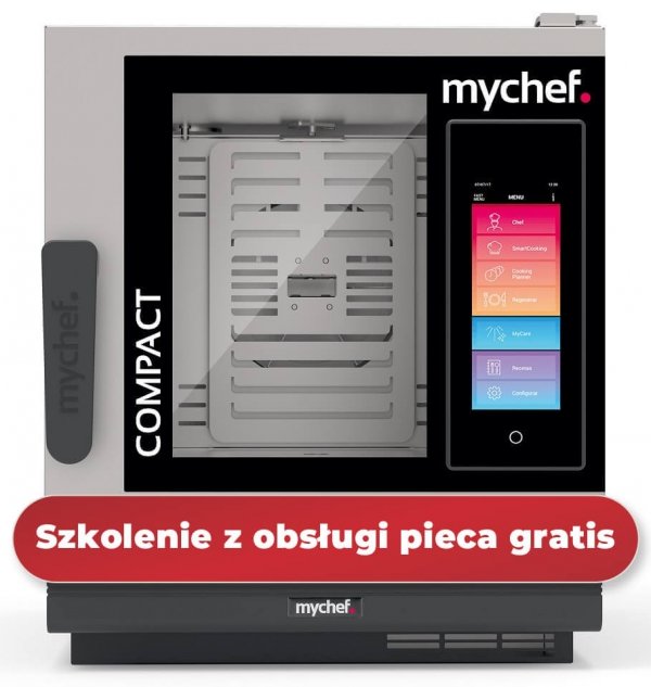 Piec konwekcyjno-parowy elektryczny | automatyczny system myjący | 6xGN1/1 | 7,3 kW | 400 V | Mychef iCook Compact 061E TSC | System TSC - najwyższa stabilność temperatury