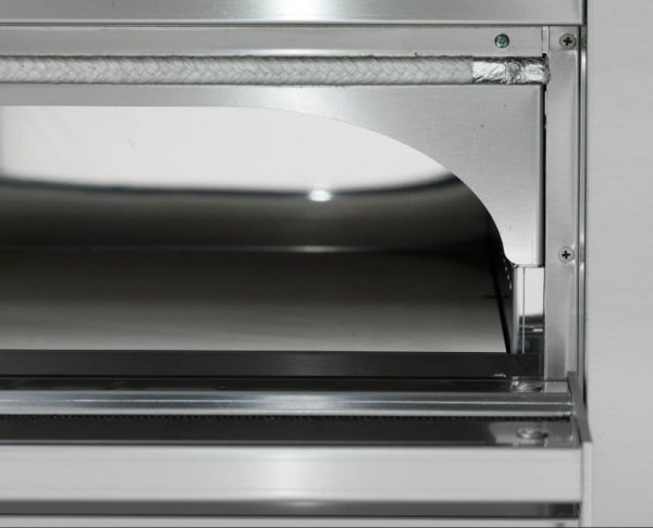 Piec do pizzy elektryczny Cuppone Donatello | dwukomorowy | panel cyfrowy | 6+6x35 | DN635L/2 CD