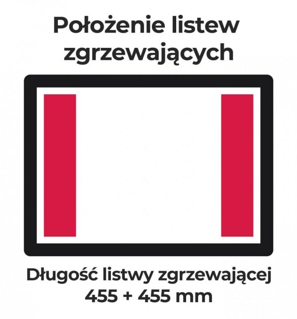 Pakowarka próżniowa komorowa iSENSOR L | nastawna | listwa 455 + 455 mm | pompa busch 20 m3/h | 1,5 kW | 620x626x453 mm | przyłącze gazu obojętnego | TIL2B2G2