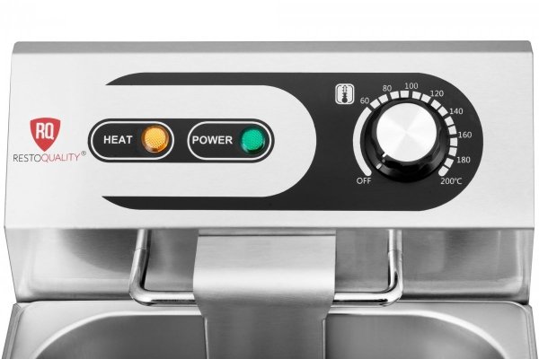 Frytownica elektryczna RQF6L2 | podwójna | 2x6 l | 2x3 kW