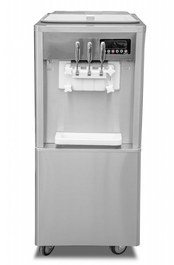 Maszyna do lodów włoskich RQMG38 | 2 smaki +mix | automat do lodów | nocne chłodzenie | pompa napowietrzająca | 2x7 l