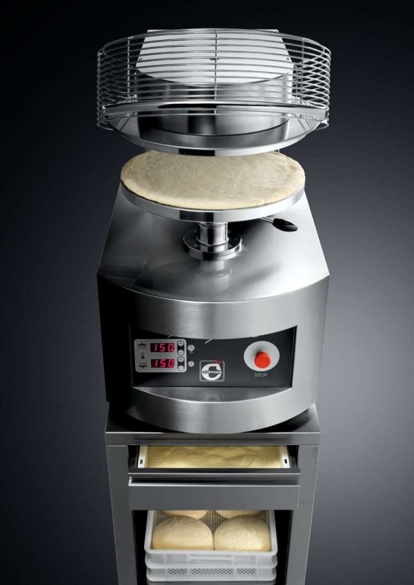Prasa do ciasta do pizzy Cuppone Pizzaform  | ?45-49 cm | 400 placków/h | 6,6 kW | PZF/45DS