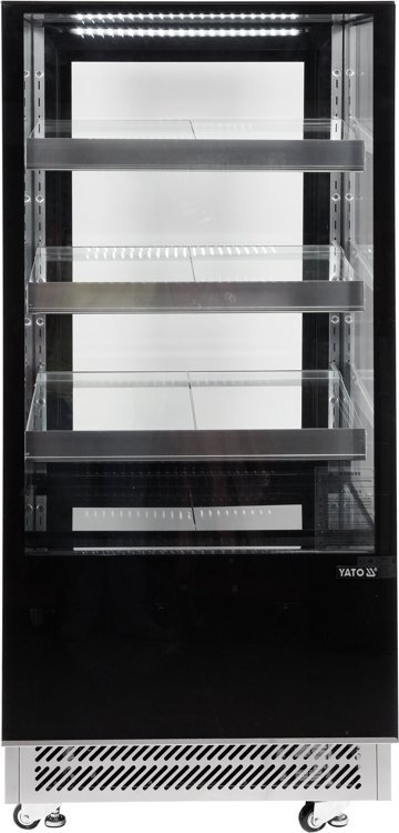 WITRYNA CHŁODNICZA 300L 65x80x144 CZARNA