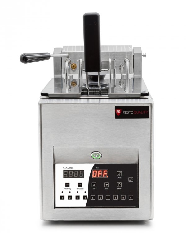 Frytownica elektryczna RQEF12L  | frytownica automatyczna  | automatyczne podnoszenie kosza | 12 l | 3,6 kW