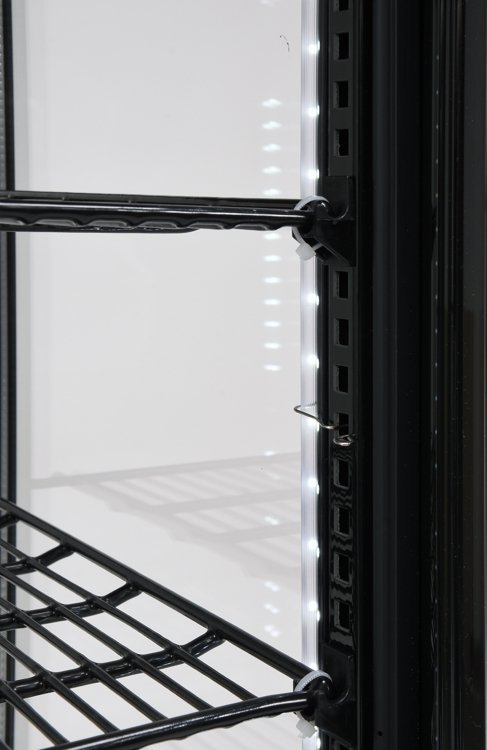 WITRYNA CHŁODNICZA 78L 42x38x96 CZARNA
