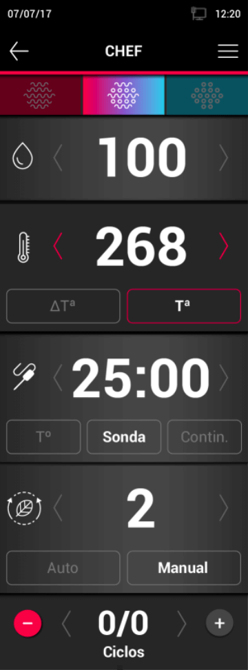 Piec konwekcyjno-parowy elektryczny | z wózkiem | automatyczny system myjący | 20xGN1/1 | 34,7 kW | 400 V | Mychef iCook MAX 201E TSC | System TSC- najwyższa stabilność temperatury
