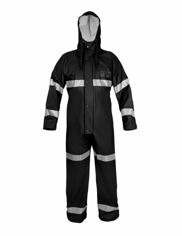 WATERPROOF OVERALLS WITH REFLECTIVE TAPES 104/R