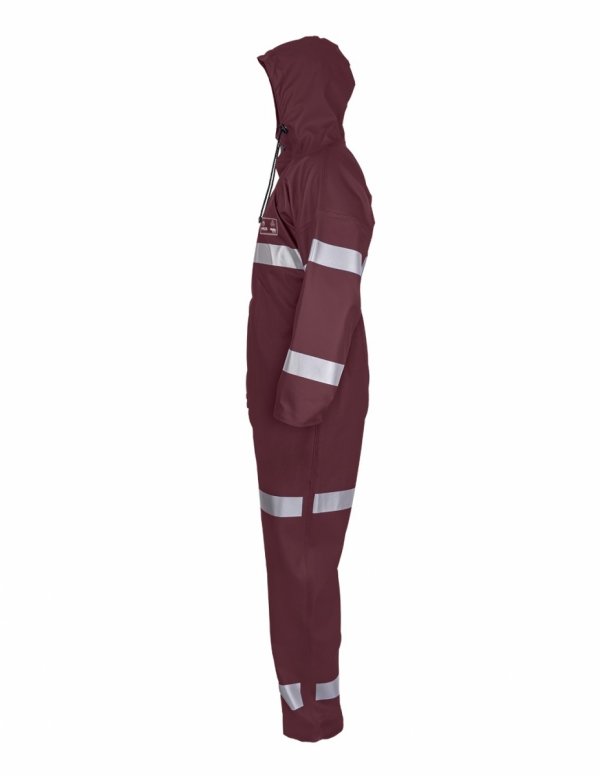 WATERPROOF OVERALLS WITH REFLECTIVE TAPES 104/R