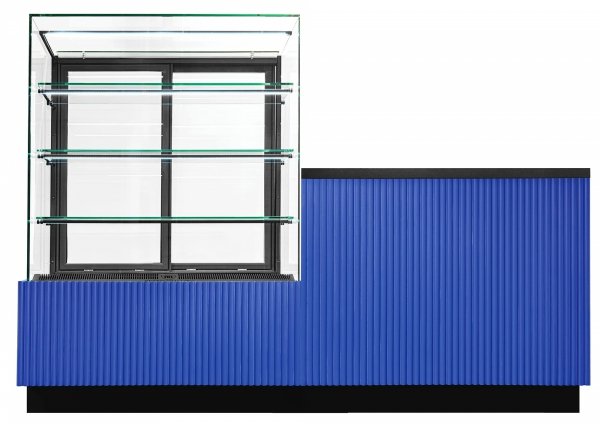 Lada kasowa | boks sprzedażowy  | Dolce Visione Cassa 1600 | 1600x683x930 mm