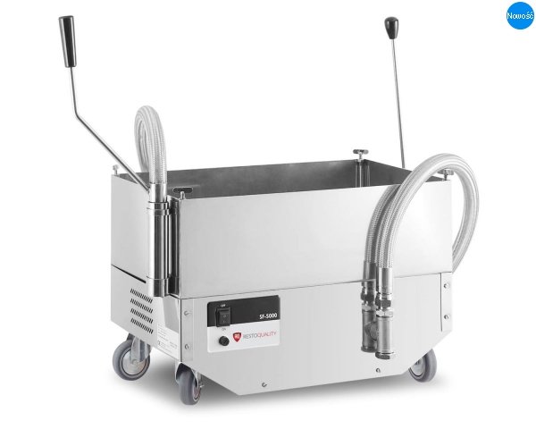 Filtr oleju do smażenia | urządzenie do filtrowania oleju | zbiornik 30l | wydajność filtracji 20 l/min | SF5000