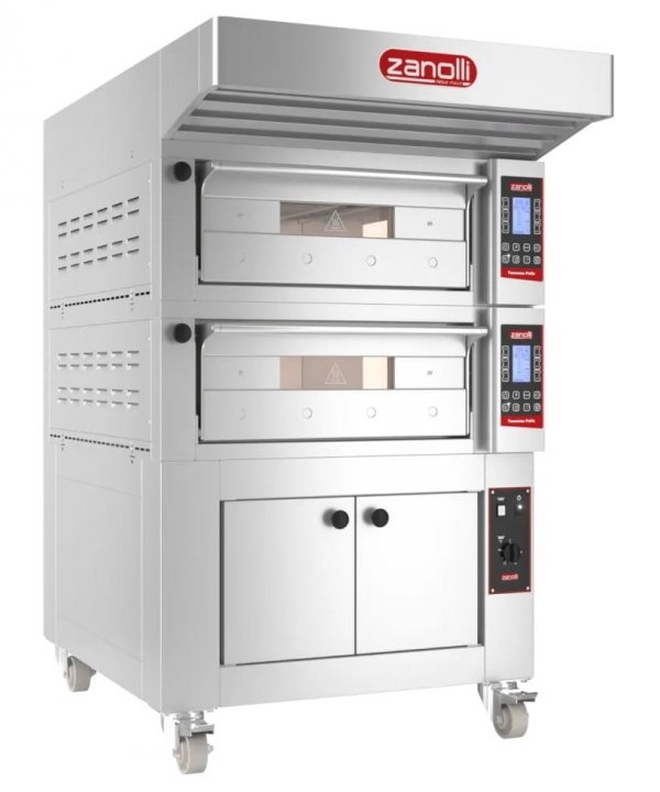 Piec elektryczny piekarniczy 1 komorowy | modułowy | h=26 | 4x400x600 mm |  T POLIS 4 / MC26 IoT