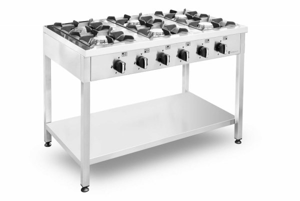 Kuchnia gazowa wolnostojąca 6 palnikowa RQ403575 | 42 kW (RQ403556)