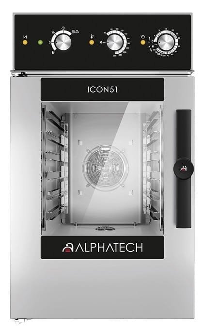 Piec konwekcyjno-parowy ICCM026E | 6x GN 2/3 | ICON51 Alphatech by Lainox  | sterowanie manualne