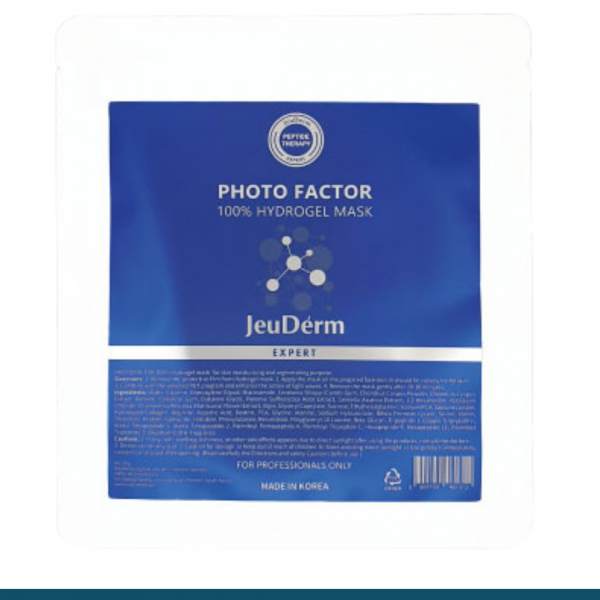 Jeuderm w my skin Photo Factor 100% Hydrogel Mask Maska hydrożelowa z peptydami