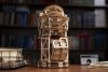 Puzzle 3D Drewniane Sky Watcher. Zegar Stołowy z Tourbillonem uGEARS