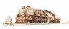 Puzzle 3D Drewniane Lokomotywa z Węglarką uGEARS