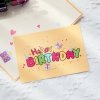 Kartka Pocztowa Okolicznościowa 3D Pop-up Urodziny Wesołe Balony