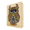 Puzzle Drewniane Urocza Sowa XL