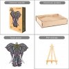 Puzzle Drewniane Antyczny Mamut L