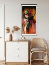 Haft Diamentowy Piękna Cyganka 45x85 cm