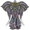Puzzle Drewniane Antyczny Mamut S