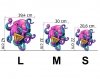 Puzzle Drewniane Sprytna Ośmiornica L