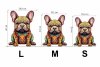 Puzzle Drewniane Słodki Buldożek M