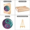 Puzzle Drewniane Mandala Yin Yang L