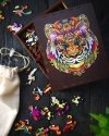 Puzzle Drewniane Baśniowy Tygrys L