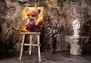 Malowanie Po Numerach Zestaw Uroczy Lis 40x50