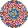 Haft Diamentowy Kwiatowa Mandala 30x30 cm