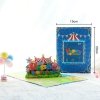 Kartka Pocztowa Okolicznościowa 3D Pop-up Urodziny - Cyrk