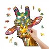 Puzzle Drewniane Baśniowa Żyrafa M